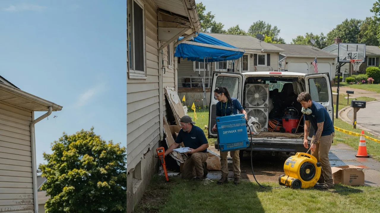Ceiling Leak Cleanup in Rillton, PA near me